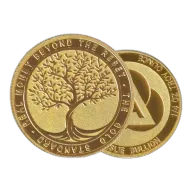 1/4oz Ainslie Minted Gold Round