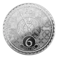 Pre-Owned 2020 Tokelau Chronos 1oz Silver Coin - VAT Free