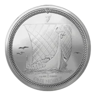 Pre-Owned Isle of Man Noble 1oz Silver Coin - Mixed Dates - VAT Free
