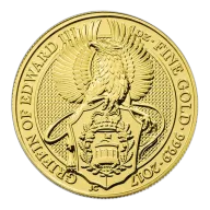 2017 1 oz Great Britain Queen's Beast Gold Coin - Griffin