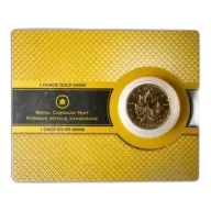 1 Oz .99999 Gold Canadian Maple - BU (Random Year, In Assay Card)