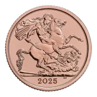 Half Sovereign Charles III Gold Coin | 2025