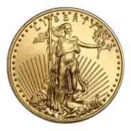 1/10 oz American Gold Eagle Gold Coin