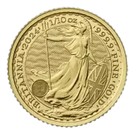 2024 1/10oz British Gold Britannia