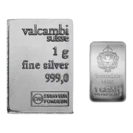 1g Silver Bar - Best Value