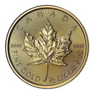 2026 1/2 oz Canadian Gold Maple Leaf