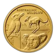 2022 Australia 1/4 Gold Australian Wildlife BU
