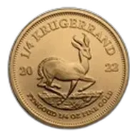 2022 South Africa 1/4 oz Gold Krugerrand BU