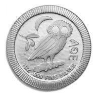 1 oz Athenian Owl Silver Coin