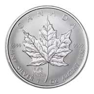 RCM Lunar Privy 1oz Silver Maple Leaf, Dragon - 2000