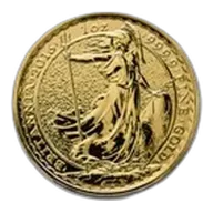 2016 Great Britain 1 oz Gold Britannia BU (Monkey Privy)