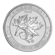 Canadian 1.5 oz SuperLeaf Silver Coin (Year Varies)