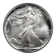 1992 American Silver Eagle Coin