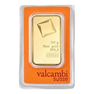 100 Gram Gold Bar Valcambi