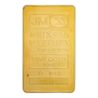 Johnson Matthey 1/2 Kilo Gold Bullion Bar - Pre-Owned