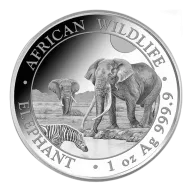 2026 Somalian Elephant 1oz Silver Coin