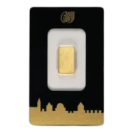 2.5 Gram The Holy Land Mint Gold Bar (New w/ Assay)