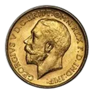 1911-1931 Australia Gold Sovereign George V BU