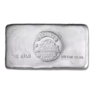 Beaver Bullion - 1 Kilo Silver Bar
