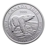 1/2 oz RCM Silver Polar Bear - Misc Dates