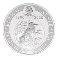 2020 10 oz Australian Silver Kookaburra Bullion Coin
