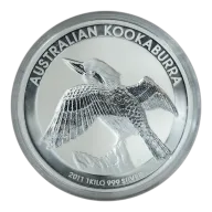 2011 1 Kilogram Australian Silver Kookaburra Bullion Coin