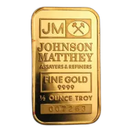 1/2 oz Gold Bar - Johnson Matthey (Random Design)
