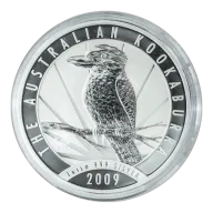 2009 1 Kilogram Australian Silver Kookaburra Bullion Coin