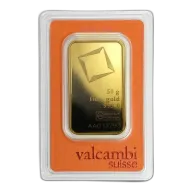 50 gram Gold Bar - Valcambi (In Assay)