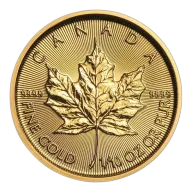 2021 1/10 oz Canadian Gold Maple Leaf Coin