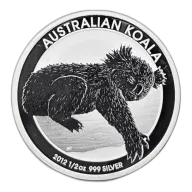 2012 Australia "Koala" 1/2oz Silver Bullion Coin