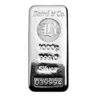 Silver Bar 1000 Grams Silver Assorted