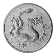 1 oz Dragon Silver Coin