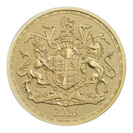 2026 UK The Royal Arms 1oz Gold Coin