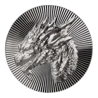 Scottsdale Mint 1oz Dragon Stacker Silver Round