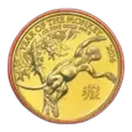 2016 Lunar 1 oz Gold 'Year of the Monkey' Bullion Coin - In Sleeve