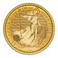 2022 Britannia 0.25 oz Gold Bullion Coin