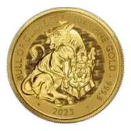 2023 Tudor Beasts Bull of Clarence 1 oz Gold Bullion Coin