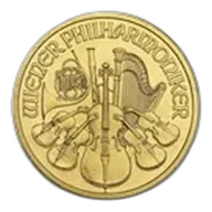 2011 Austria 1/2 oz Gold Philharmonic BU
