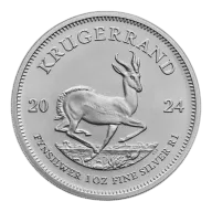2024 South African Krugerrand Silver Coin - 1oz