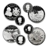 Royal Canadian Mint (RCM) 1 Kilo Silver Coins - Misc. Dated