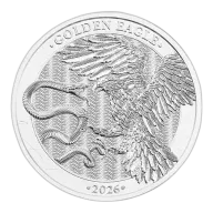 Pre-Owned 2026 Malta Golden Eagle 1oz Silver Coin