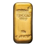Umicore 250g Cast Gold Bullion Bar