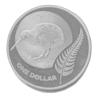 2011 New Zealand "Icons of New Zealand" Kiwi 1oz Silver Bullion Coin