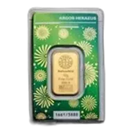 2022 10 gram Gold Bar - Argor-Heraeus Year of the Tiger (Assay)