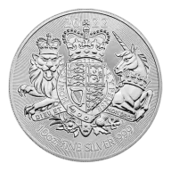 10 oz Royal Arms Silver Bar