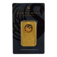 Perth Mint 99.99% Pure Gold 1 Ounce Minted Bullion Bar