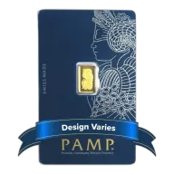 1 Gram Pamp Suisse .9999 Fine Gold Bar Fortuna Veriscan