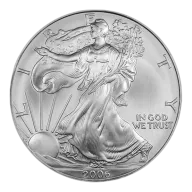 2006 $1 American Silver Eagle 1 oz Brilliant Uncirculated