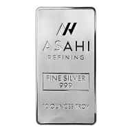 10 oz Asahi Refining Silver Bar